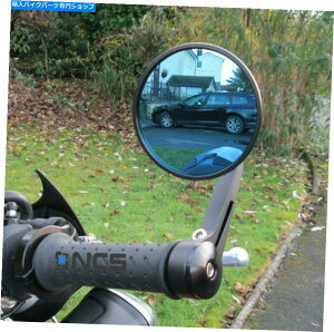 Mirror CNC�A���~�j�E���ۖ_�G���h�~���[DUCATI DIAVEL����NCS�y�A CNC Aluminium Round Bar End Mirrors Ducati Diavel Genuine NCS pair�y���s�A���i�z