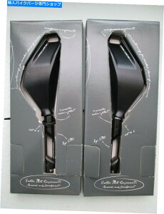 Mirror o^g̃~[AubNA1yAiʔ̃}EgA_v^j Valter Moto Naked Mirrors, Black, one pair (mounting adapters sold separately)