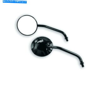 Mirror DUCATI~[Ar[~[ubN~hXNuVi Ducati Mirror Rear View Mirror Black Milled Scrambler New
