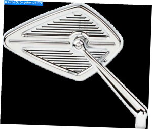 Mirror Arlen Ness 13-127�_�C�������h�~���[�N������ Arlen Ness 13-127 Diamond Mirrors Chrome Left�y���s�A���i�z