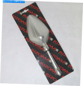 Mirror 1RizoMA̐̃~[Aiʔ̃}EgA_v^j ONE Rizoma Limit Naked Mirror, Silver (mounting adapter sold separately)