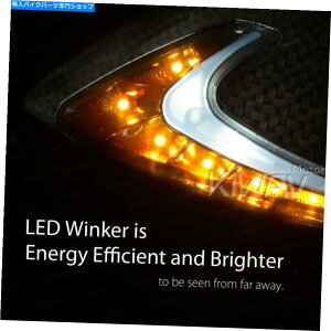 Mirror 2FLED~[J[{X^CM10 1.5A_v^[BMW F650GS F800GSɃtBbg Sequent two-color led mirror carbon style M10 1.5 adapter fits BMW F650GS F800GS