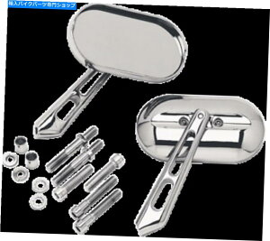 Mirror I[goC̋̃NXL[1428NVo[}Olʏ󏬃lW Kuryakyn 1428 Chrome Silver Magnum Convex Small Screw in Motorcycle Mirrors
