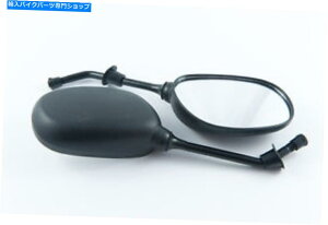 Mirror �z���_CBF125 10mm���v���J�����p�~���[�u���b�N�y�A Honda CBF125 10mm Replica Replacement Mirrors Black Pair�y���s�A���i�z