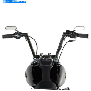 Mirror Arlen Nessブラックミニオーバルマイクロミラーセットハーレー - ダビッドソン勝利インド料理 Arlen Ness Black Mini Oval Micro-Mirror Set for Harley-Davidson Victory Indian