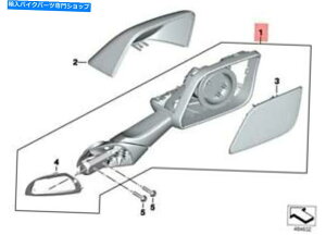 Mirror BMW K48 K61 0F53 0F12~[E51168562354 Genuine BMW K48 K61 0F53 0F12 Mirror Right 51168562354