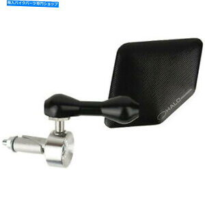 Mirror �쓮���[�V���O�n���[�~���[�V���o�[��DHBML-SL Driven Racing Halo Mirror Silver Left DHBML-SL�y���s�A���i�z