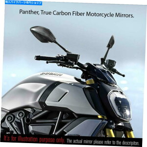 Mirror ~[100J[{pT[ubN10mm EmarktBbggOOWYv7 v9z_X-ADV Mirrors 100% carbon Panther black 10mm emark fits Moto Guzzi V7 V9 Honda X-ADV