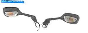 Mirror p~[LRMBLACK 2009 SUZUKI GSX-R1000 Replacement Mirrors Pair L&R Signal Black for 2009 Suzuki GSX-R1000