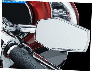 Mirror NCL~[wNXLpN[5918 Kuryakyn MIRROR HEX WIDE ANGLE CHROME 5918