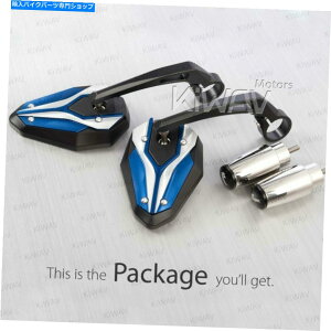 Mirror o[Gh~[ViperiiubNu[o[Gh6mmtBbgAprilia Scarabeo SR MAX Bar end mirror ViperII black blue heavy bar end 6mm fits Aprilia Scarabeo SR Max