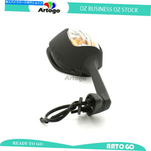 Mirror VOiCgtBbgXYLGSX R1000 2009̉E̔wʐ}̃~[ Right Hand Rear View Mirror With Signal Light Fit Suzuki GSX R1000 2009