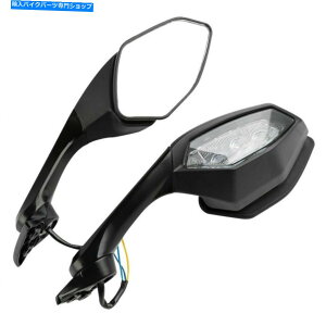 Mirror I[goCANZT[TCu~[LED}nYZF R6 2̃^[MCg Motorcycle Accessories Rearview Mirror LED Turn Signal Light For Yamaha YZF R6 2