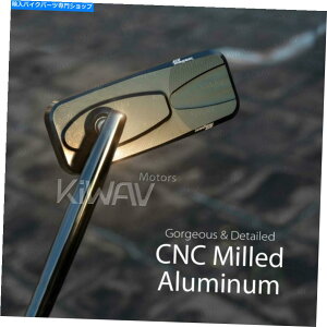 Mirror �t�F�A�����O�~���[�u���b�N���_��CNC�}�b�g�u���b�N�x�[�X1299�p�j�Q�[��S 15-16 Fairing Mirrors black Modern CNC mat black base for Ducati 1299 Panigale S 15-16�y���s�A���i�z