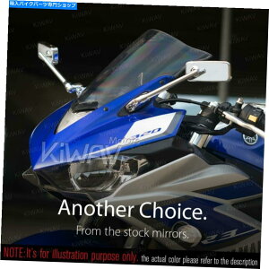 Mirror Chrome Classic PlustFAO~[ubNA_v^[A~jEtBbgCBR ZX FZR GSX-R Chrome Classic Plus fairing mirror black adapter aluminum fits CBR ZX FZR GSX-R