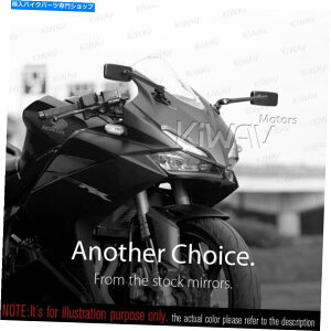 Mirror Ducati 1299 Panigale S 15'-16 '�̃t�F�A�����O�~���[�u���b�N�N���V�N�v���X�N���[���x�[�X Fairing Mirrors black ClassicPlus chrome base for Ducati 1299 Panigale S 15'-16'�y���s�A���i�z