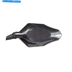 Mirror ~[̃I[goC`tgRudyJ[{bNXjo[T}Egnh10mm Pair of Mirrors Motorcycle chaft Rudy Carbon Look Universal Mount Handlebar 10mm