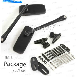 Mirror tFAO~[ubNNVbNvXubNx[XtBbgDUCATI 959 1299pjQ[16 ' Fairing Mirrors black Classic Plus black base fits Ducati 959 1299 Panigale 16'