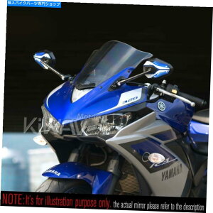 Mirror tFAO~[u[ViperiiN[x[XDUCATI 1199pjQ[14 'ɃtBbg Fairing Mirrors blue ViperII chrome base fits Ducati 1199 Panigale 14'