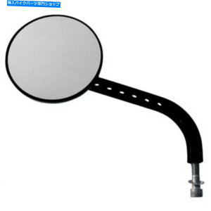 Mirror �r���[�Z�pVII�r���b�g�~���[�����z�ɉ��W���[�J�[�}�V��03-016L View Tech VII Billet Mirror Left Black Anodized Joker Machine 03-016L�y���s�A���i�z