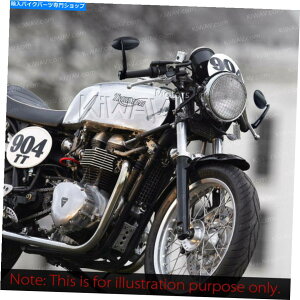 Mirror I[oo[Gh~[ubNtBbgTriumph 17'-Xg[gXNuXRT Oval bar end mirror black fits Triumph 17'- Street Scrambler Street Triple R
