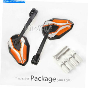 Mirror o[Gh~[ViperiiubNIWtBbg7/8 "o[ID 14-20mmhDJeB Bar end mirrors VIPERII black orange fits 7/8" hollow bar ID 14-20mm fits Ducati