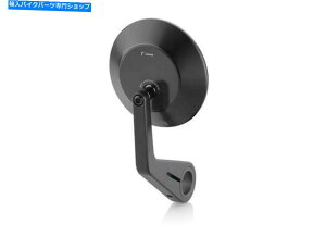 Mirror Rizomome Eccentrico�o�[�G���h�~���[�r���b�g�u���b�NBMW Rninet Pure Rizoma Eccentrico Bar End Mirror Billet Black BMW RnineT Pure�y���s�A���i�z