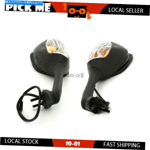 Mirror MCgtAr[~[L + RnhtBbgXYLGSX R600 2006-2009 2010 Rear View Mirror With Signal Light L+ R Hand Fit Suzuki GSX R600 2006-2009 2010