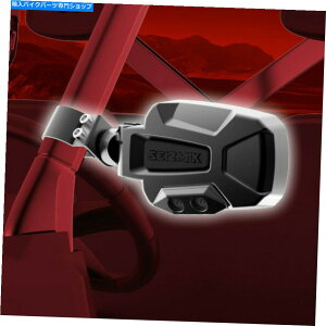 Mirror SEIZMIK - 18088 - XgCLTChr[Cg~[APolaris Pro-Fit[P[W Seizmik - 18088 - Strike Side View Lighted Mirrors, Polaris Pro-Fit Roll Cage