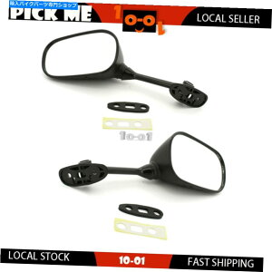 Mirror obN~[EEnhtBbgXYLMLADINvJGSX R 1000 2004 Rearview Mirror Right & Left Hand Fit SUZUKI MLADIN REPLICA GSX R 1000 2004