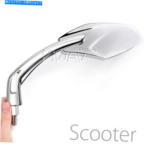 Mirror CNCA~jE~[Medusa Chrome 8mmVespa Lambretta PiaggoXN[^[ɃtBbg CNC aluminum mirrors medusa chrome 8mm fits Vespa Lambretta Piaggo scooter
