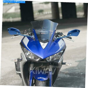 Mirror u[N[oCtFAO~[Nx[XA~jÉACBR ZX FZR GSX-RɎ܂܂B Blue CleaverII fairing mirrors chrome base aluminum fits CBR ZX FZR GSX-R