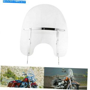 Windshield n[[_rbh\\tgFLST FLSTĈ߂̐VNCbNf^b`ȕhKX̃XN[ New Quick Detach Clear Windshield Screen For Harley Davidson Softail FLST FLSTC