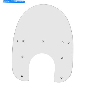 Windshield Harley-Davidson Softail Springer 93-06�V���[�Y�N���A���v���[�X�V�[���h For Harley-Davidson Softail Springer 93-06 Series Clear Replacement Windshield�y���s�A���i�z