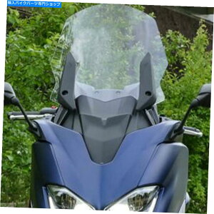 Windshield }nTMAX530 2017-2019̂߂̓ȃtgKX̑Oʂ̃tg̃tBbg Clear Windshield Front Windscreen Fit For Yamaha TMAX530 2017-2019 2018