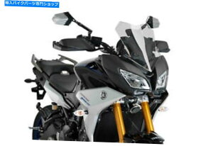 Windshield }nMT-09g[T[18-20NA PUIG WINDSHIELD SPORT FOR YAMAHA MT-09 TRACER 18-20 CLEAR