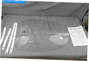 Windshield NOS OEM�n�[���[ - Davidson�N���A���v���N�T���E�t�����g�K���X�L�b�g558061-96 NOS OEM Harley-Davidson Clear Replacement Lexan Windshield KIT 558061-96�y���s�A���i�z