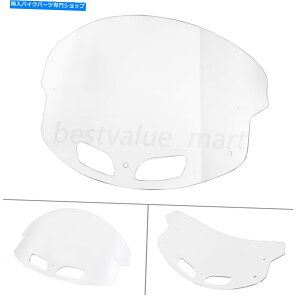 Windshield 14 �C���h�̃`�[�t�e�C�����[�h�}�X�^�[2014-19�̂��߂̃N���A�t�����g�K���X�X�N���[���t�F�A�����O�t�B�b�g 14 Clear Windshield Screen Fairing Fit for Indian Chieftain Roadmaster 2014-19�y���s�A���i