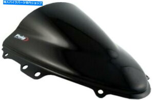 Windshield Puig 3mm���[�V���O�E�B���h�X�N���[���u���b�N��1655N�t�B�b�g�X�Y�LGSX-R600 / GSX-R750 2004-2005 Puig 3mm Racing Windscreen Black #1655N fits Suzuki GSX-R600/GSX-R750 2004-2005�y���s�A���i�z