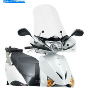 Windshield 314A Givi Windscreen Clear + Honda Lead 110 2008 2009 2010 314A GIVI Windscreen Clear + Mounts For Honda Lead 110 2008 2009 2010�y���s�A���i�z