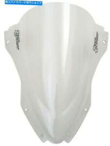 Windshield �[���d�͓�d�o�u���t�����g�X�N���[���N���A��16-264-01���E��ZX-10R Zero Gravity Double Bubble Windscreen Clear #16-264-01 for Kawasaki Ninja ZX-10R