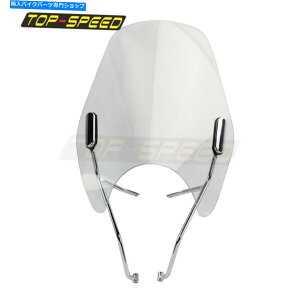 Windshield z_VhÊ߂̓ȃtgKX̃tgXP[VT750 ACE}Eg1998-2003 9900 Clear Windshield Windscreen for Honda Shadow VT750 ACE & Mounts 1998-2003 99 00