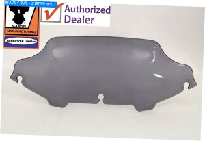 Windshield 7 "EBhXvb^_[NX[NtgKXFlht 1996-2013 flhx 1996-2013 7" Wind Splitter Dark Smoke Windshield FLHT 1996-2013 FLHX 1996-2013