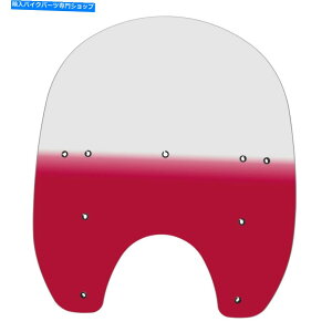 Windshield Harley-Davidson Softail 85-07V[YGradient Ruby Ruby̎ւtgKX For Harley-Davidson Softail 85-07 Series Gradient Ruby Replacement Windshield