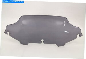 Windshield EBhXvb^_[NX[NEChV[htBbgn[[_rbh\ Wind Splitter Dark Smoke Windshield fits Harley-Davidson