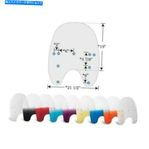 Windshield tBXVF[hMEP6345 Memphis Shades MEP6345