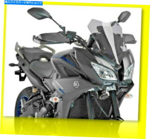 Windshield PUIG - [VOubNXN[2018-19 "}nMT-09g[T[ - 9724N PUIG - Racing Black Screen 2018-19" Yamaha MT-09 TRACER - 9724N