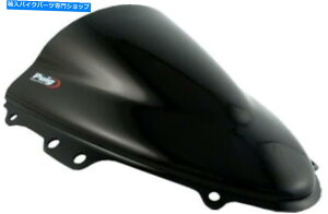 Windshield �v�C�O���[�V���O�X�|�[�c�o�C�N�t�����g�E�B���h�V�[���h�u���b�N - 1655-N PUIG Racing Sportbike Windscreen Windshield Black - 1655-N�y���s�A���i�z