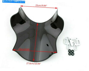 Windshield �z���_CB 250 400 600 750 900 919 1000 1300 1100SF B�̂��߂̃t�����g�K���X�̃t�����g�X�N���[�� Windshield WindScreen For Honda CB 250 400 600 750 900 919 1000 1300 1100SF B AT