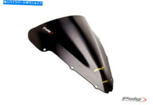 Windshield �z���_CB650R 2019�N�̂��߂�Puig 3mm���[�V���O�t�����g�E�B���h�X�N���[���u���b�N Puig 3mm Racing Windscreen Black for Honda CB650R 2019�y���s�A���i�z